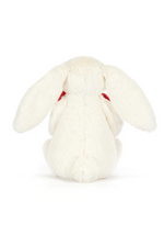 An image of the Jellycat Bashful Red Love Heart Bunny Original.