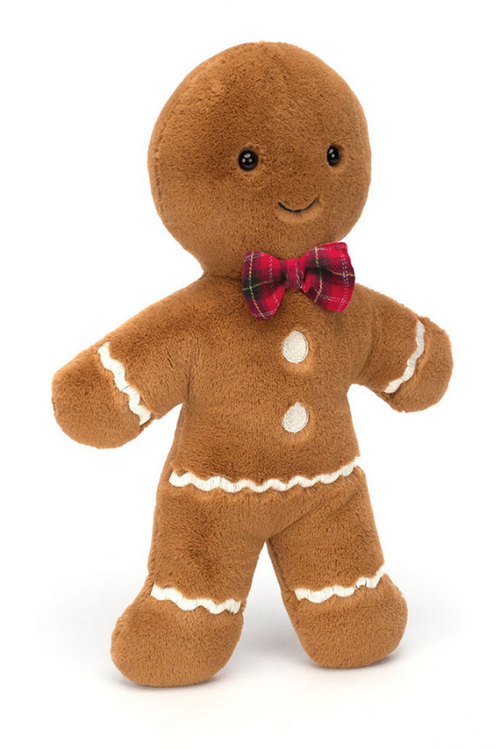 An image of the Jellycat Jolly Gingerbread Fred Large.