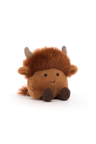 Jellycat charming highland store cow