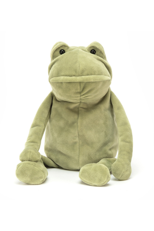 Jellycat Fergus Frog Brodie Countryfare