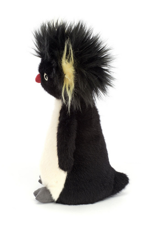 An image of the Jellycat Ronnie Rockhopper Penguin.