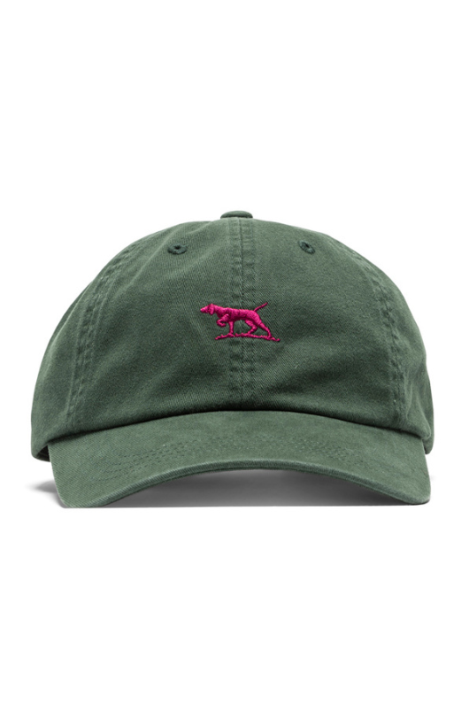 An image of the Rodd & Gunn Gunn Cap in Magenta.