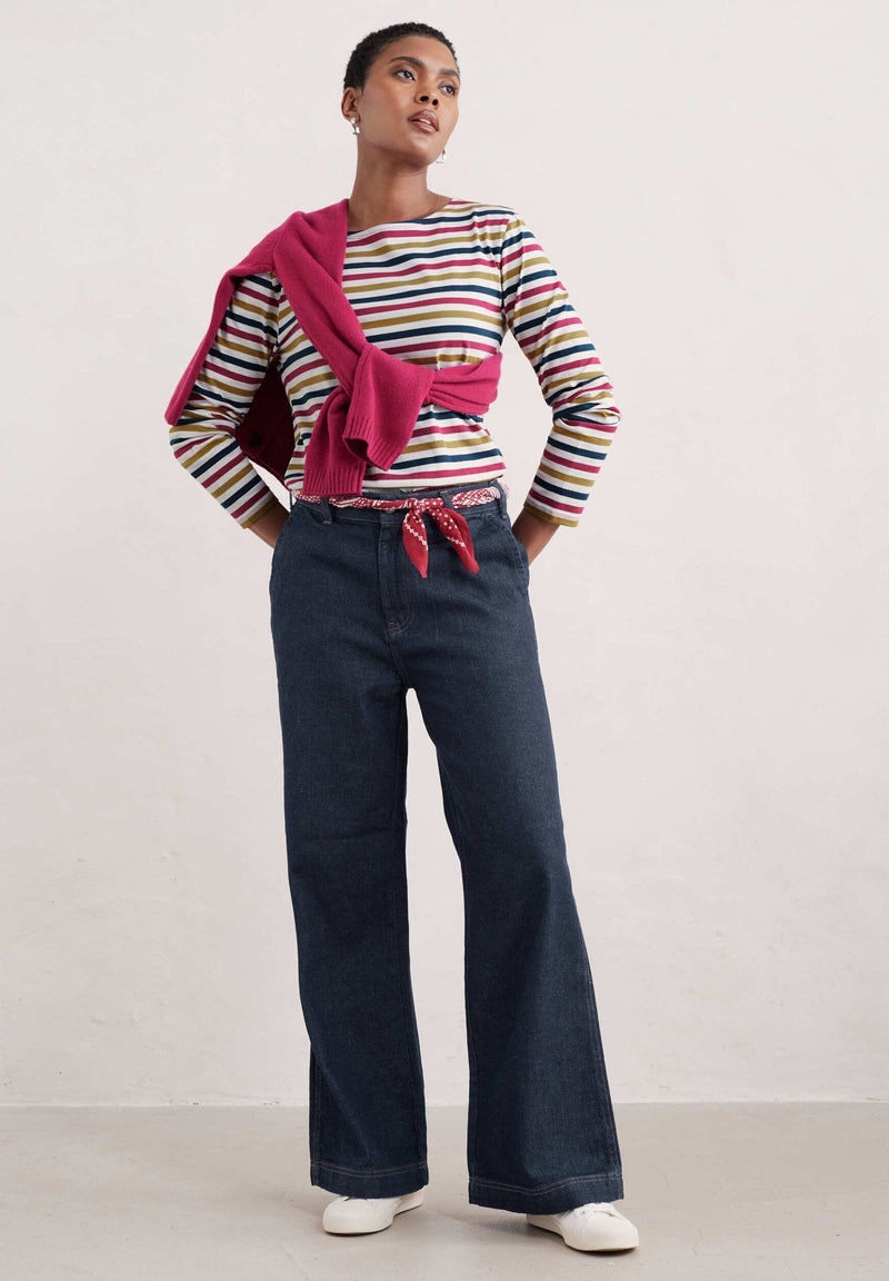 An image of the Seasalt Sailor Top in Multi.