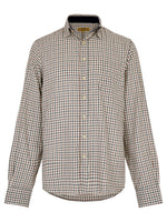 An image of the Dubarry Connell Tattersall Check Shirt in Ox Blood.