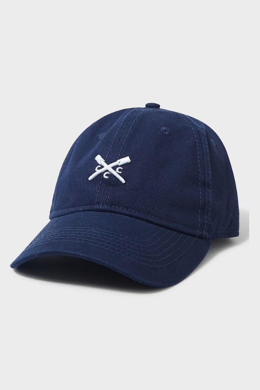 An image of the Crew Clothing Crew Cap in Navy.