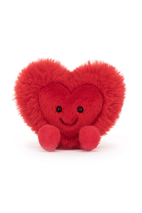 An image of the Jellycat Jellycat Amuseables Beatie Heart Little.