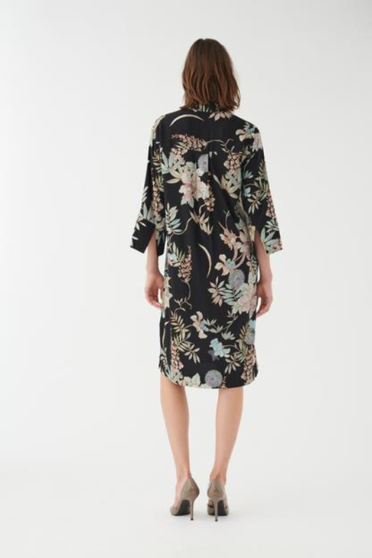 An image of the Dea Kudibal Sibeldea EV Dress in Mimosa Black.