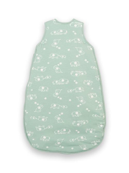 An image of the Kite Ele And Me Sleep Bag in Green.