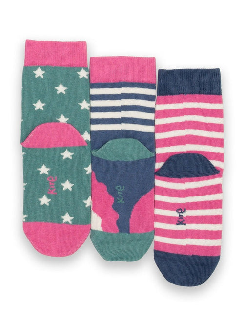 An image of the Kite Pig Pannage Socks in Multi.