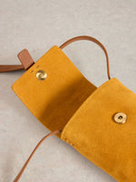 An image of the White Stuff Clara Buckle Leather Phone Bag