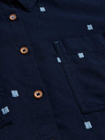 An image of the White Stuff Sophie Organic Cotton Shirt in Dark Navy.