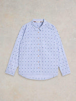 An image of the White Stuff Sophie Organic Cotton Shirt in Light Blue.