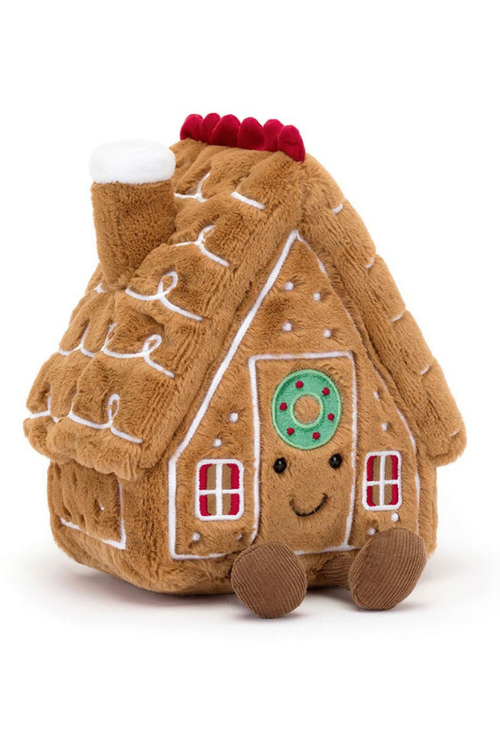 An image of the Jellycat Amuseables Gingerbread House.