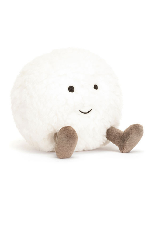 An image of the Jellycat Amuseables Snowball.