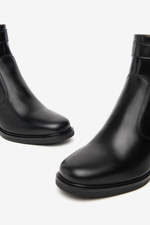 An image of the Nero Giardini Heeled Ankle Boots in Black.