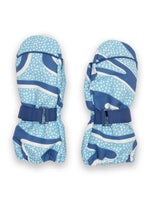 An image of the Kite Nimbus Snow Mittens in Blue.