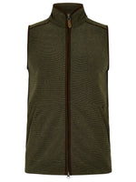 An image of the Dubarry Lifford Fleece Gilet in Olive.