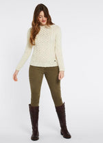 An image of the Dubarry Shanley Sweater in Cream.