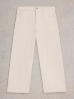 An image of the White Stuff Tia Wide Leg Cropped Jeans