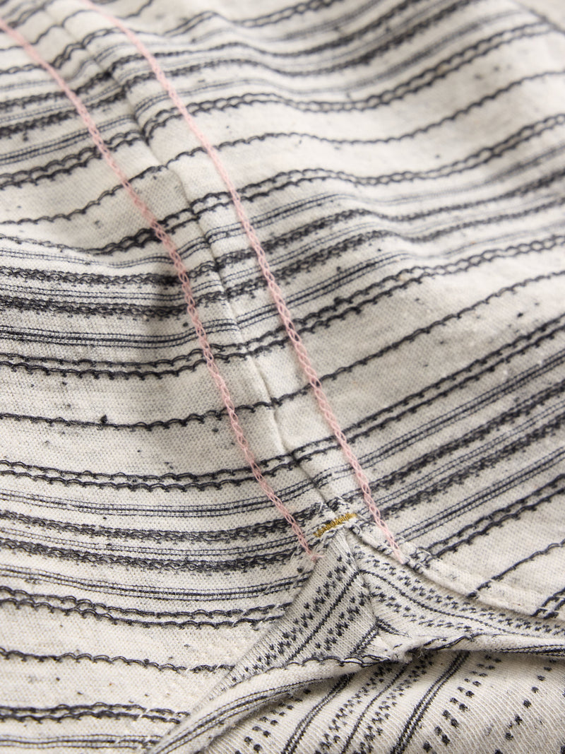 An image of the White Stuff Clara Stitch Tee in Natural Multi.