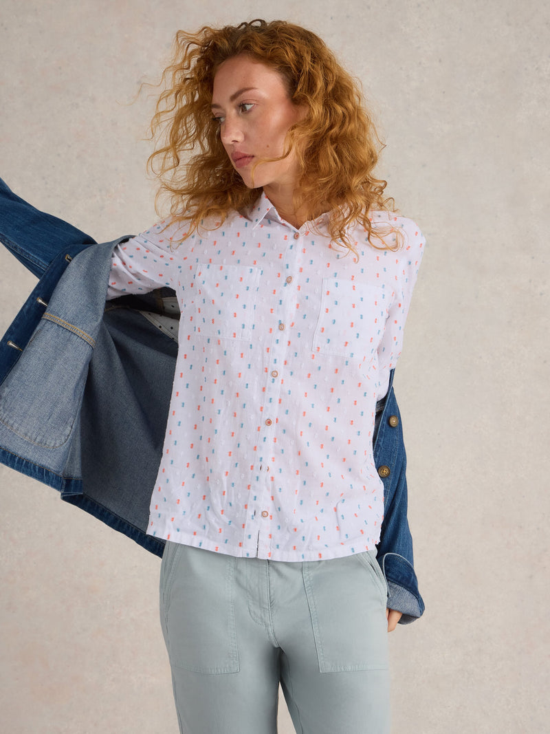 An image of the White Stuff Sophie Organic Cotton Shirt