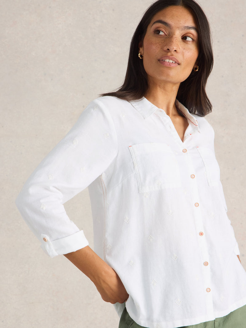 An image of the White Stuff Sophie Organic Cotton Shirt