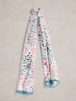 An image of the White Stuff Firework Print Scarf