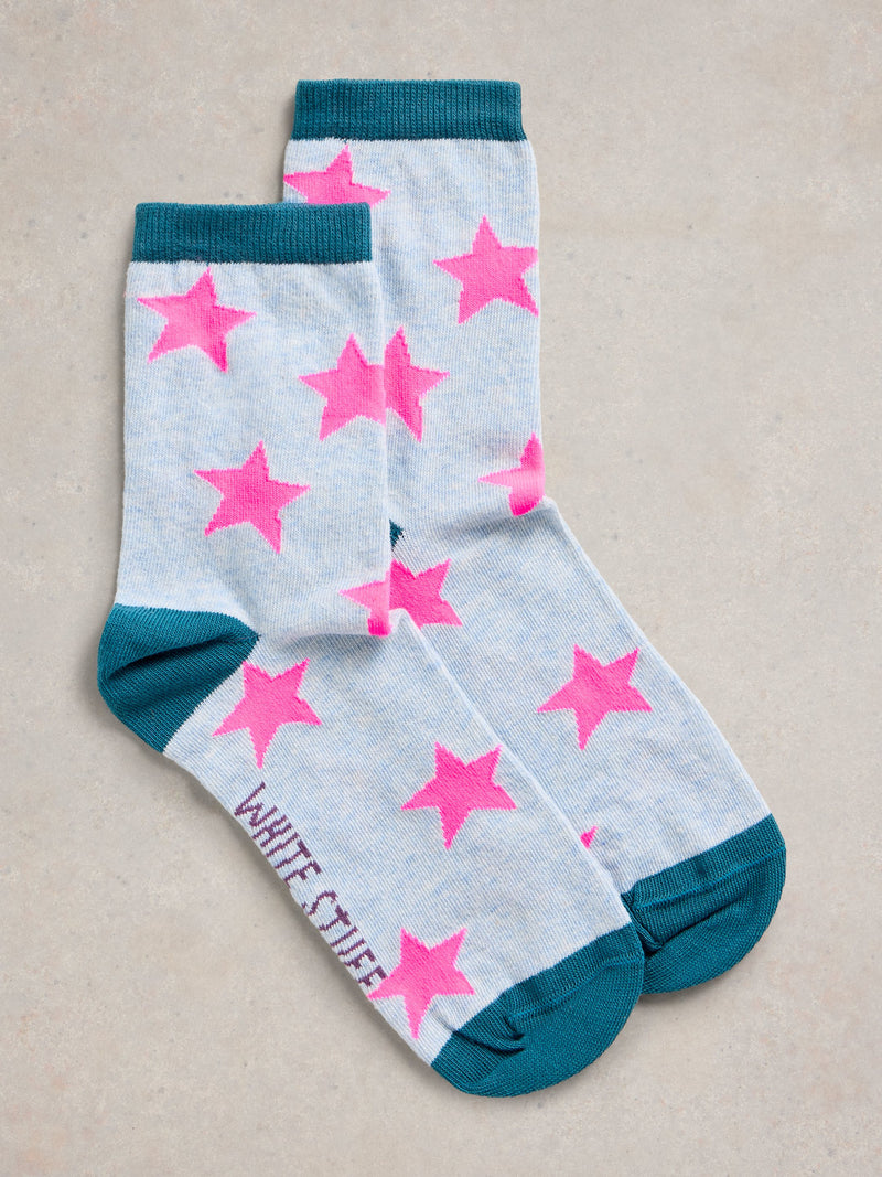 An image of the White Stuff Star Ankle Socks