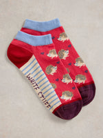 An image of the White Stuff Hedgehog Trainer Socks