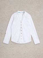 An image of the White Stuff Annie Broderie Jersey Shirt