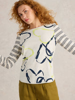 An image of the White Stuff Clara Long Sleeve Tee