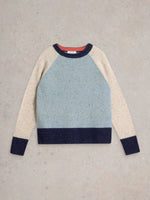 An image of the White Stuff Colourblock Nep Jumper