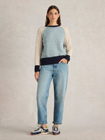 An image of the White Stuff Colourblock Nep Jumper