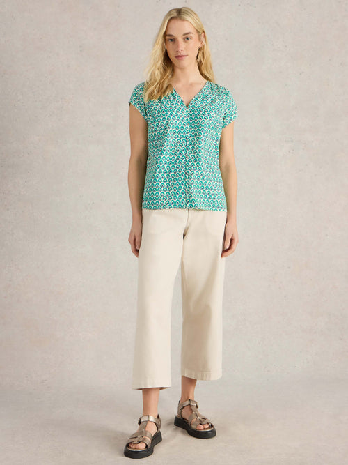 An image of the White Stuff Rae Organic Cotton Top