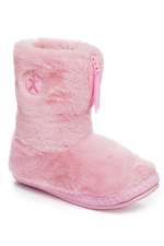 An image of the Bedroom Athletics Marilyn Classic Faux Fur Boots in Pink.