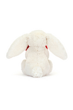 An image of the Jellycat Bashful Red Love Heart Bunny Little.