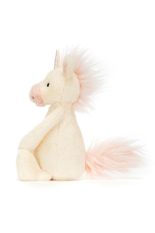 An image of the Jellycat Bashful Unicorn Original.