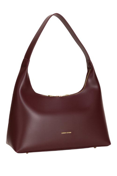 An image of the Every Other Vega Shoulder Bag in Burgundy.