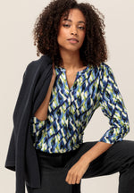 An image of the Bianca Paula Shirt in Blue Mix.