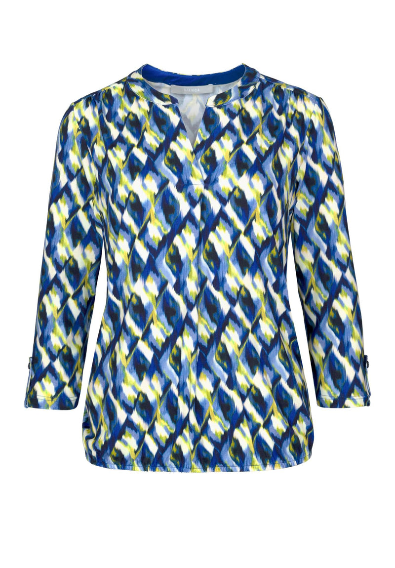 An image of the Bianca Paula Shirt in Blue Mix.