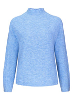 An image of the Bianca Nele Jumper in Light Blue Melange.