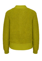 An image of the Herdis Cardigan in Spinach.