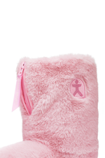 An image of the Bedroom Athletics Marilyn Classic Faux Fur Boots in Pink.