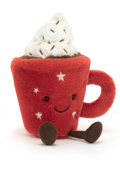 An image of the Jellycat Amuseables Hot Chocolate.