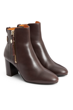 An image of the Fairfax & Favor Oakham Ankle Boots in Mahogany.