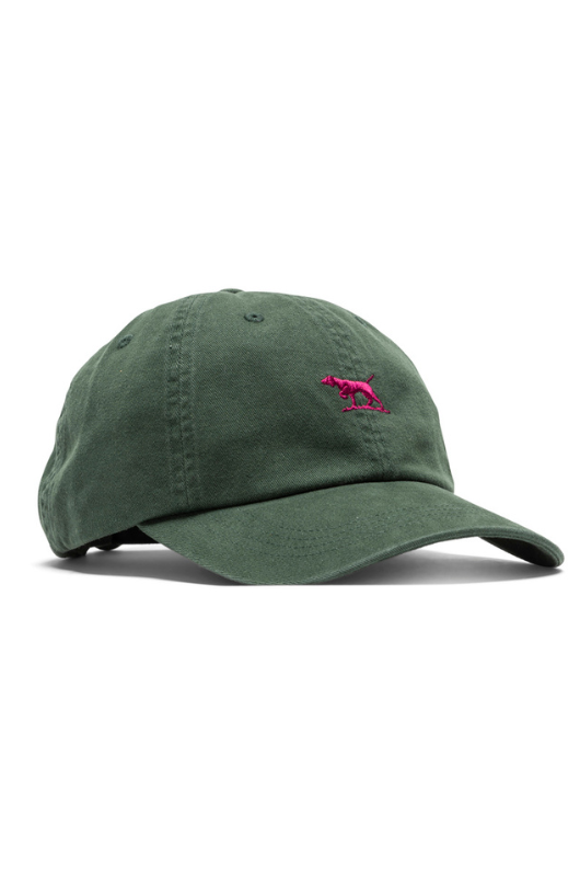 An image of the Rodd & Gunn Gunn Cap in Magenta.