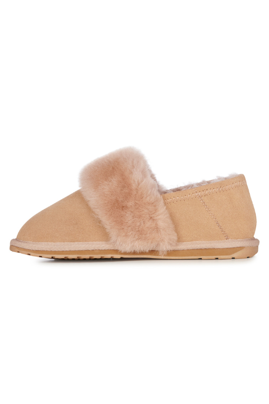 An image of the EMU Australia Daydream Slippers in Camel.