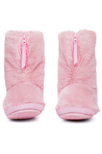 An image of the Bedroom Athletics Marilyn Classic Faux Fur Boots in Pink.