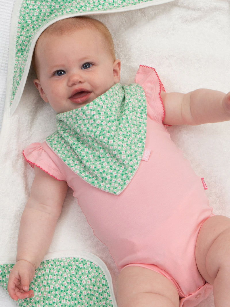 An image of the Kite Dinky ditsy bib