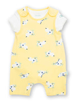 An image of the Kite Koala time dungaree set